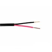 3mm Auto Cable Twin Sheath Red Black 2 Core 100m Roll