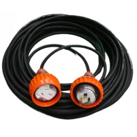 10A Heavy Duty Extension Lead Single Phase 3 Pin 60 Metres