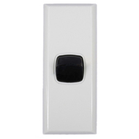 AS1/ELV Powerclip 1 Gang ARCHITRAVE Light Switch Extra Low Voltage 12-24V
