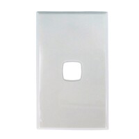 S1C Powerclip 1 Gang Light Switch White Cover Only