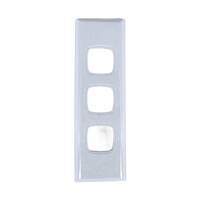 AS3BC Powerclip 3 Gang ARCHITRAVE Grid plate and Cover