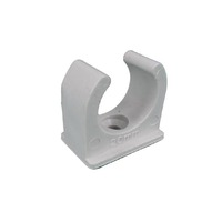 20mm Conduit Clip Fitting PVC - Grey