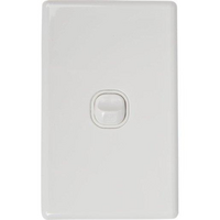 NSW1V Slimline Series Light Switch 1 Gang 