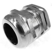 TESMG25 Tesla 25mm Nickel Plated Metal Cable Gland